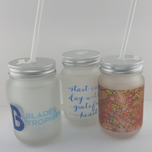 Mason Jar Blades Trophies