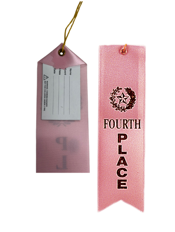 4th place ribbon with card